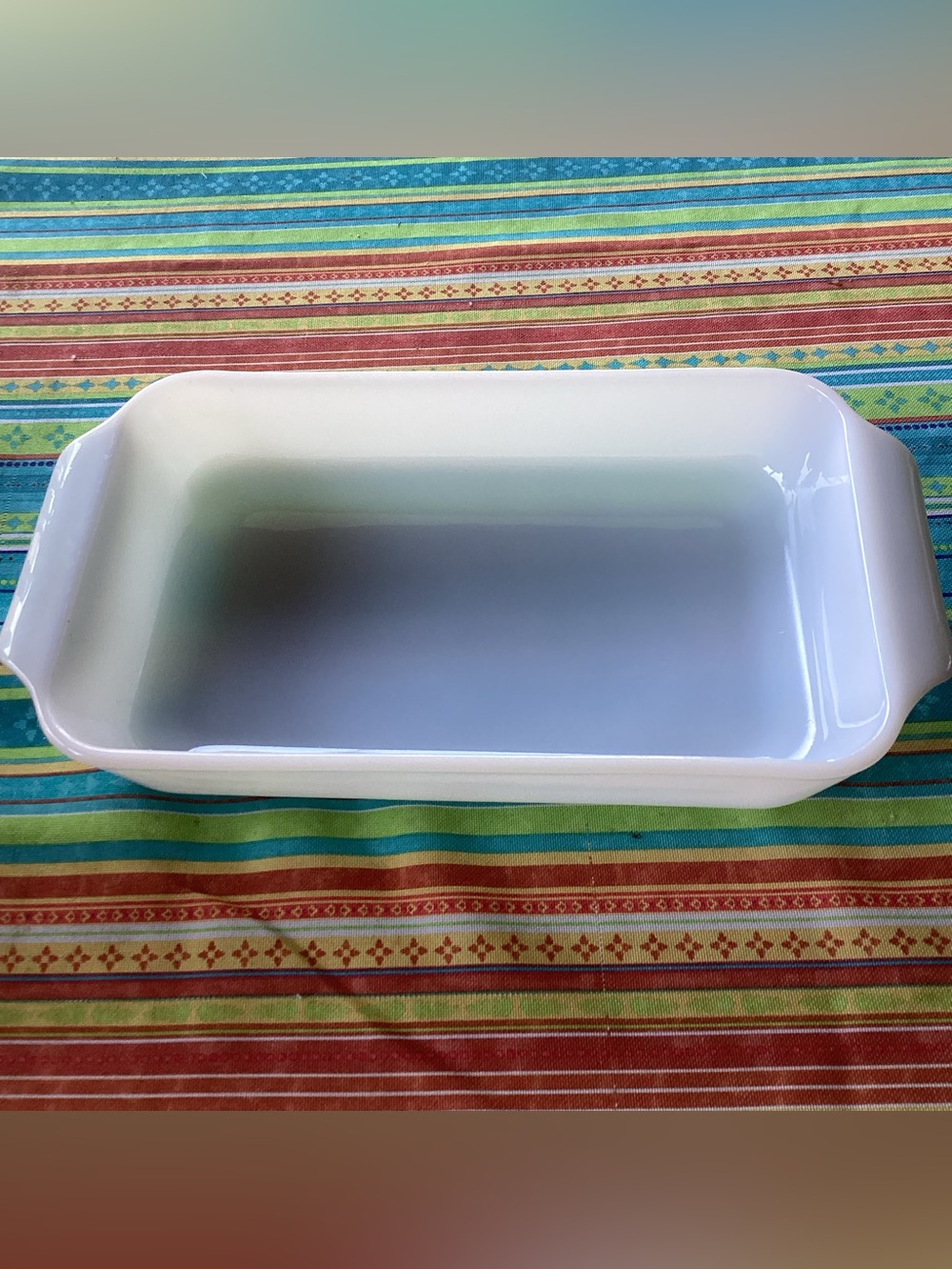 Fire King by Anchor Hocking Vintage Baking Dish in Anchor White